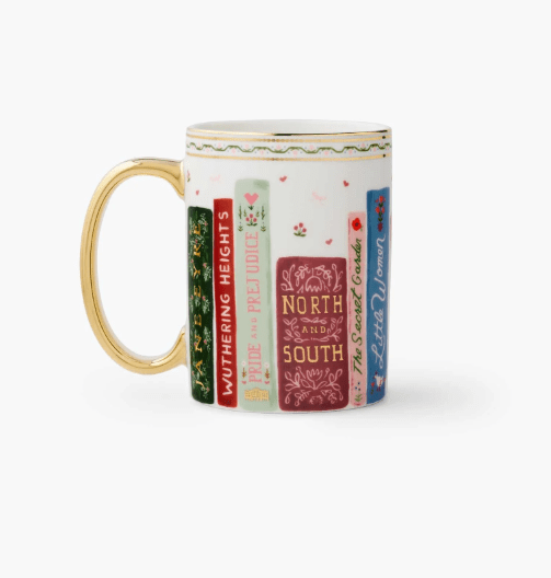 Rifle Paper Co. Home Ladies Night Book Club Porcelain Mug