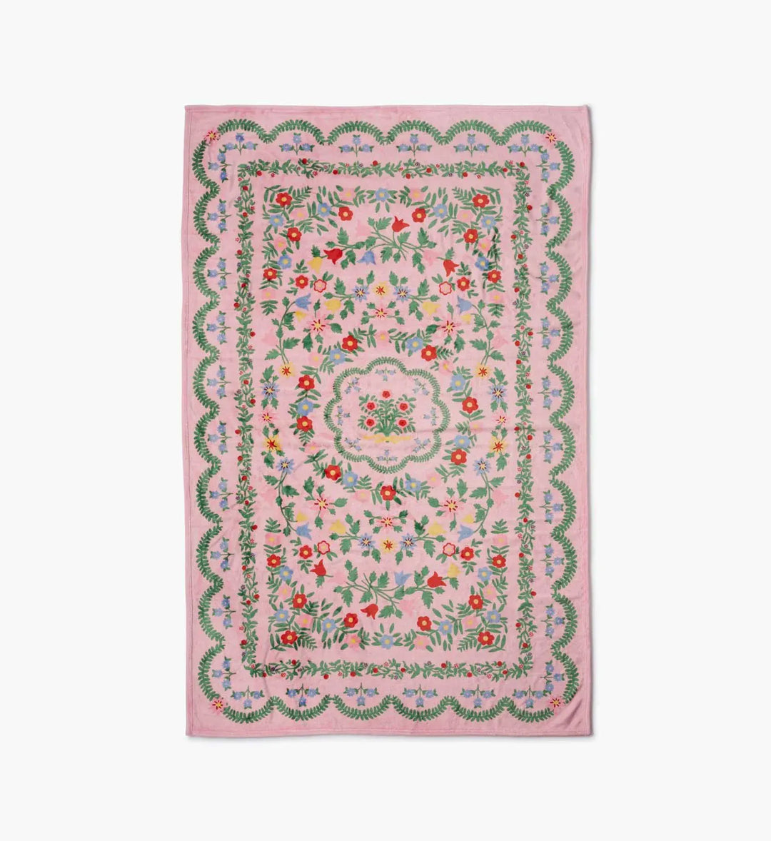 Rifle Paper Co. Home Rosette Fleece Blanket