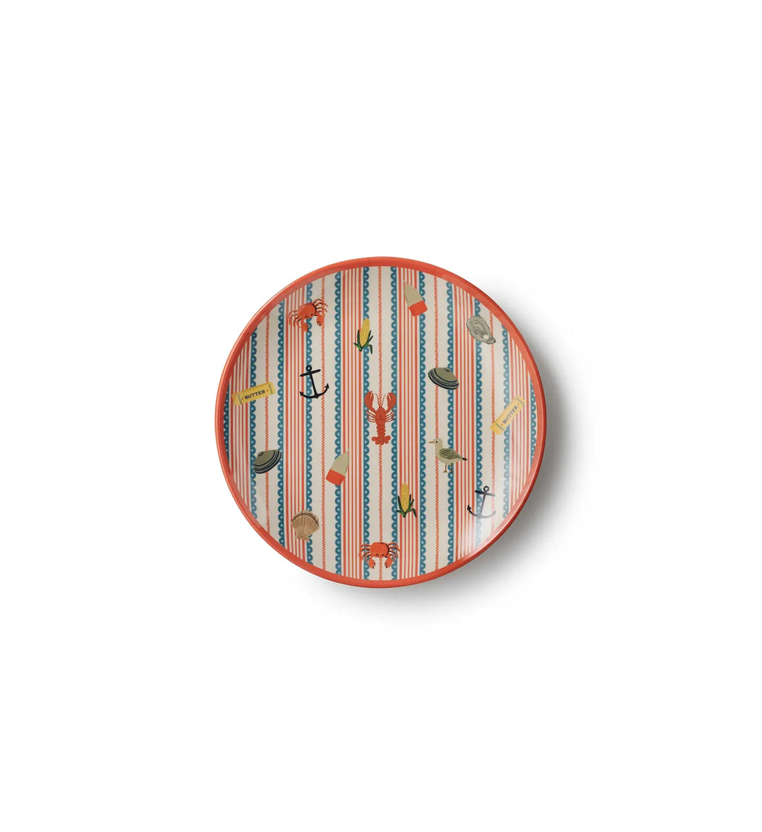 Rifle Paper Co. Home Seaside Melamine Dessert Plate Set
