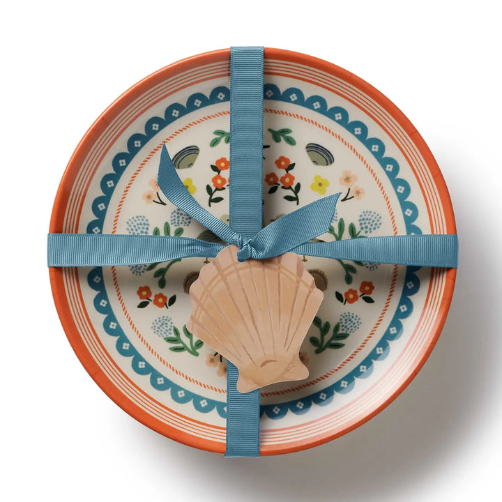 Rifle Paper Co. Home Seaside Melamine Dessert Plate Set