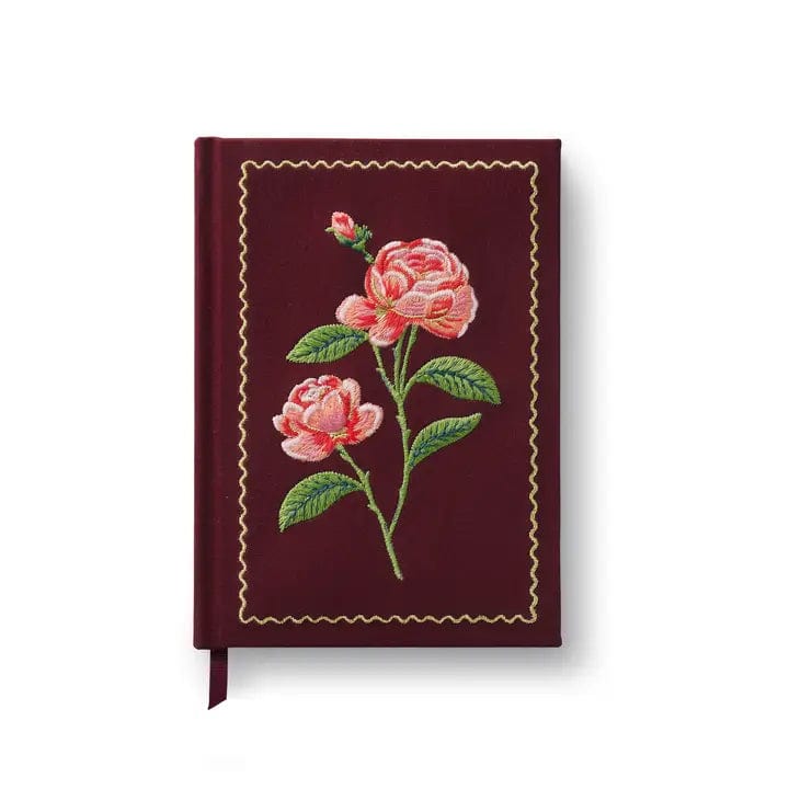 Rifle Paper Co. Journal Roses Embroidered Journal