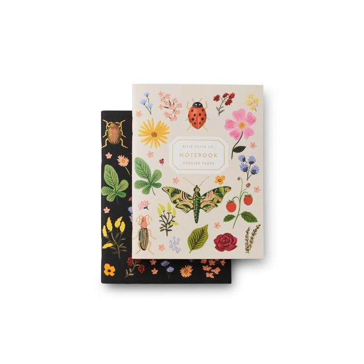 Rifle Paper Co. Notebook Curio Pocket Notebooks, Set of 2