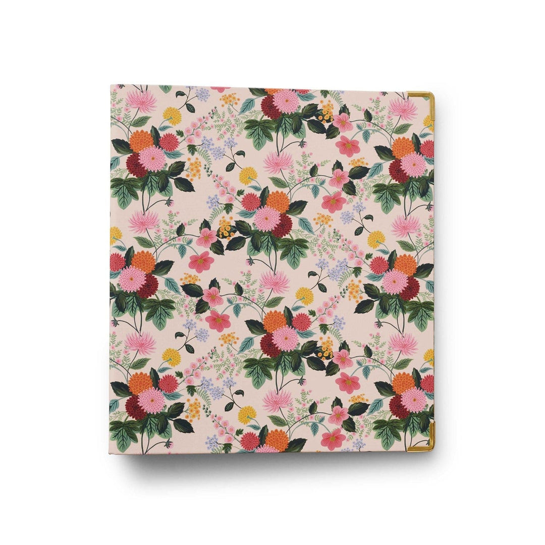 Rifle Paper Co. Notebook Dahlia Classic Binder