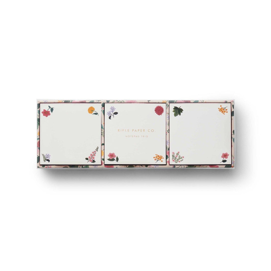 Rifle Paper Co. Notepad Dahlia Notepad Trio