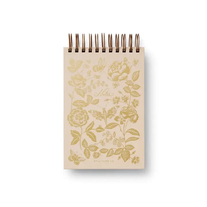 Rifle Paper Co. Notepad English Rose Desktop Spiral Notepad