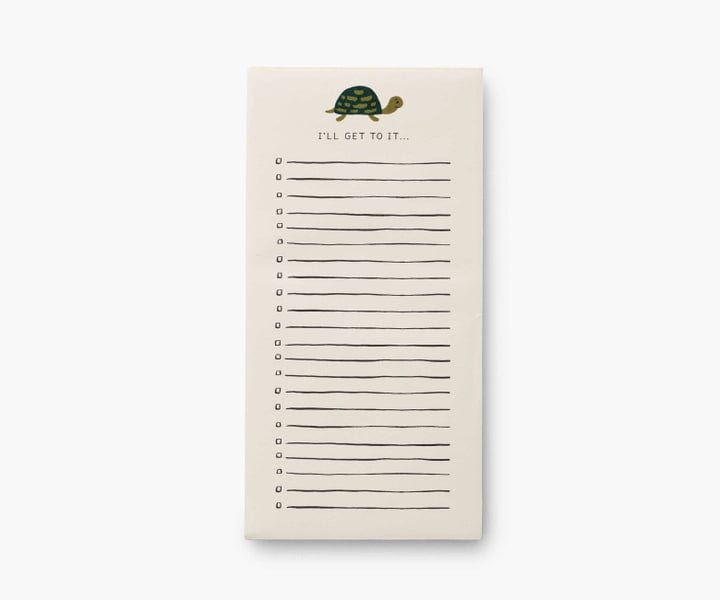 Rifle Paper Co. Notepad I'll Get To It Market List