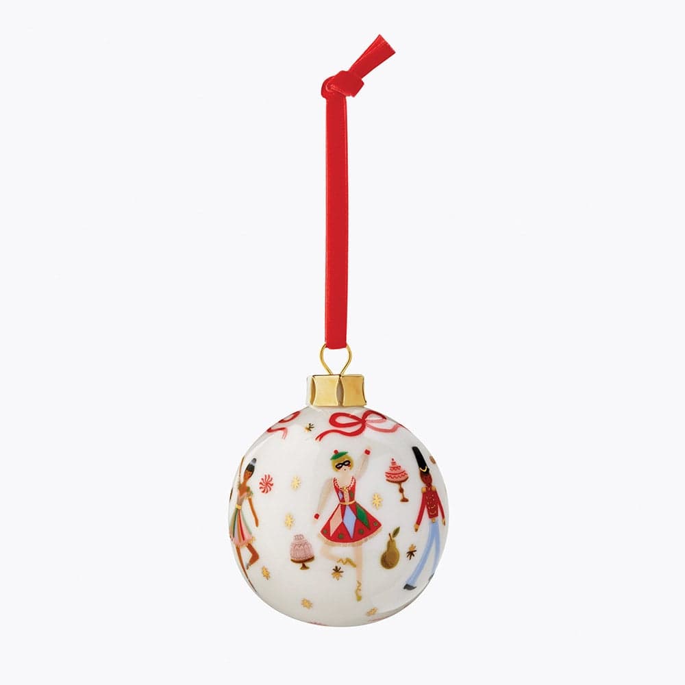 Rifle Paper Co. Ornament Nutcracker Porcelain Ornament