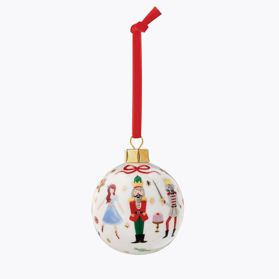 Rifle Paper Co. Ornament Nutcracker Porcelain Ornament