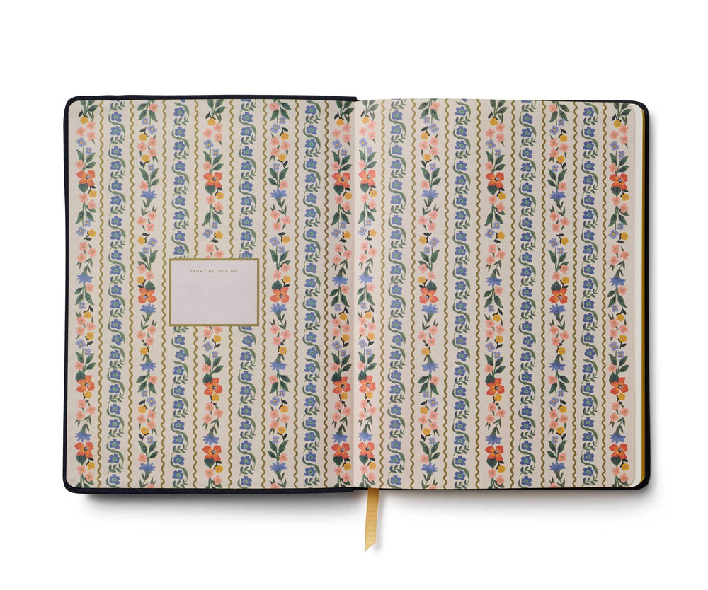Rifle Paper Co. Paper 2026 Wildwood 12-Month Embroidered Bookbound Planner