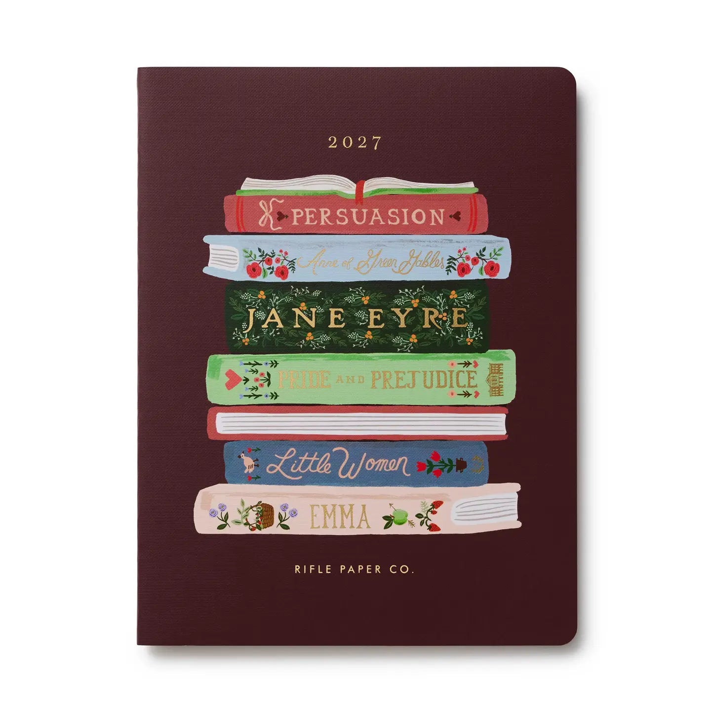 Rifle Paper Co. Paper 2027 Ladies Night Book Club 12- Month Appointment Notebook