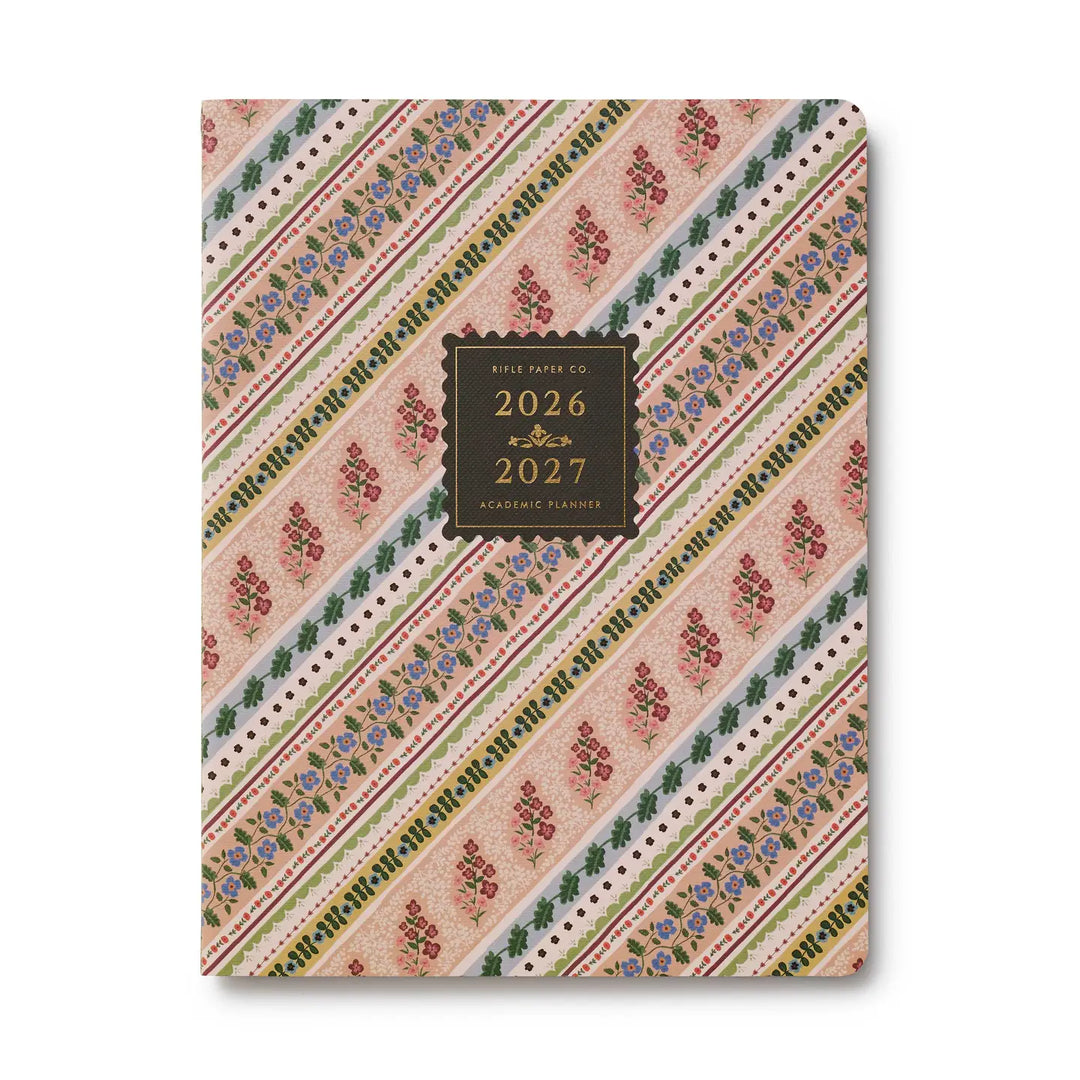 Rifle Paper Co. Paper 2027 Paisley 12-Month Academic Appointment Notebook