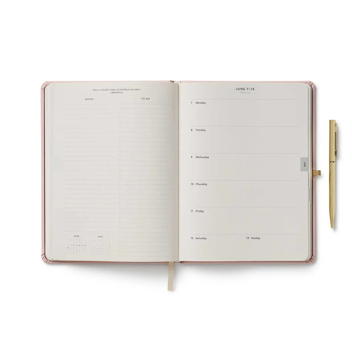 Rifle Paper Co. Paper 2027 Paisley 12-Month Hardcover Planner with Pen