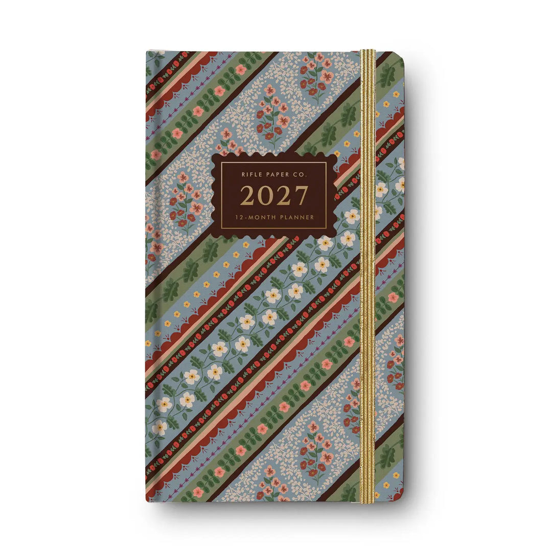 Rifle Paper Co. Paper 2027 Paisley 12-Month Hardcover Pocket Planner