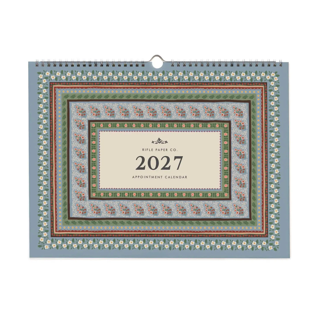 Rifle Paper Co. Paper 2027 Paisley Appointment Calendar