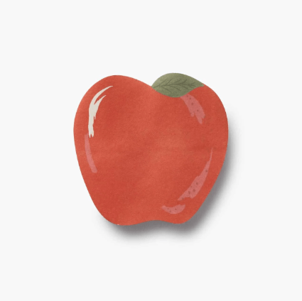 Rifle Paper Co. Paper Apple Sticky Notes