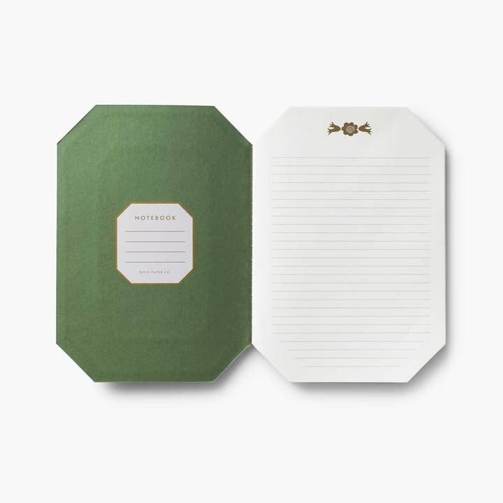 Rifle Paper Co. Paper Assorted Set of 3 Gemma Notebooks