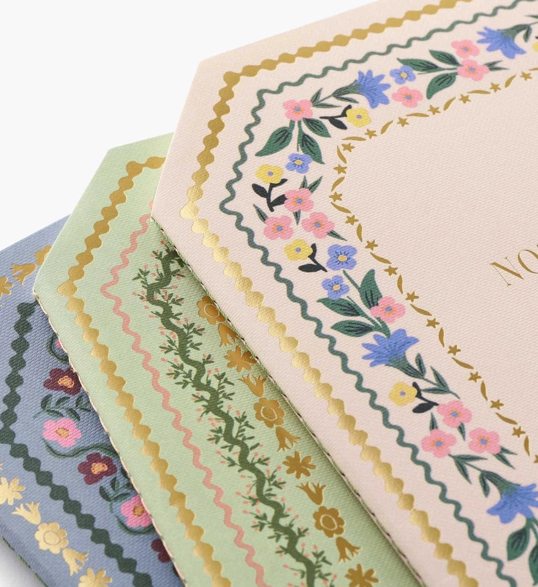 Rifle Paper Co. Paper Assorted Set of 3 Gemma Notebooks