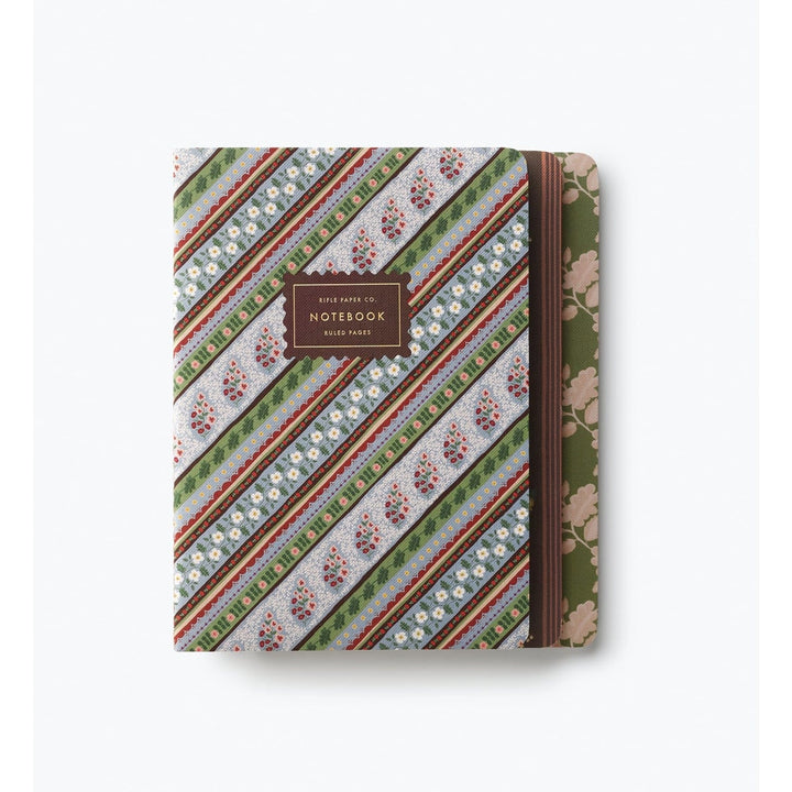 Rifle Paper Co. Paper Assorted Set of 3 Paisley Notebooks