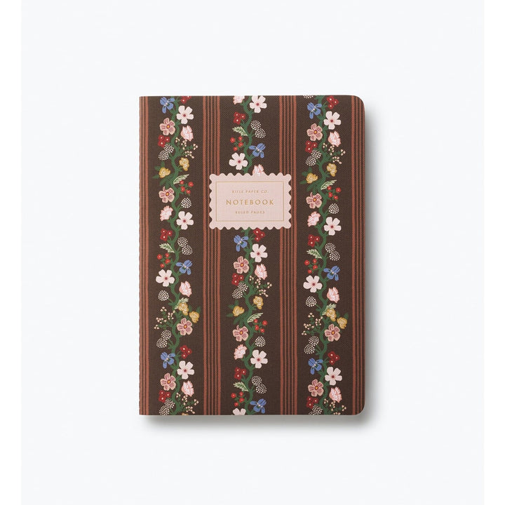 Rifle Paper Co. Paper Assorted Set of 3 Paisley Notebooks