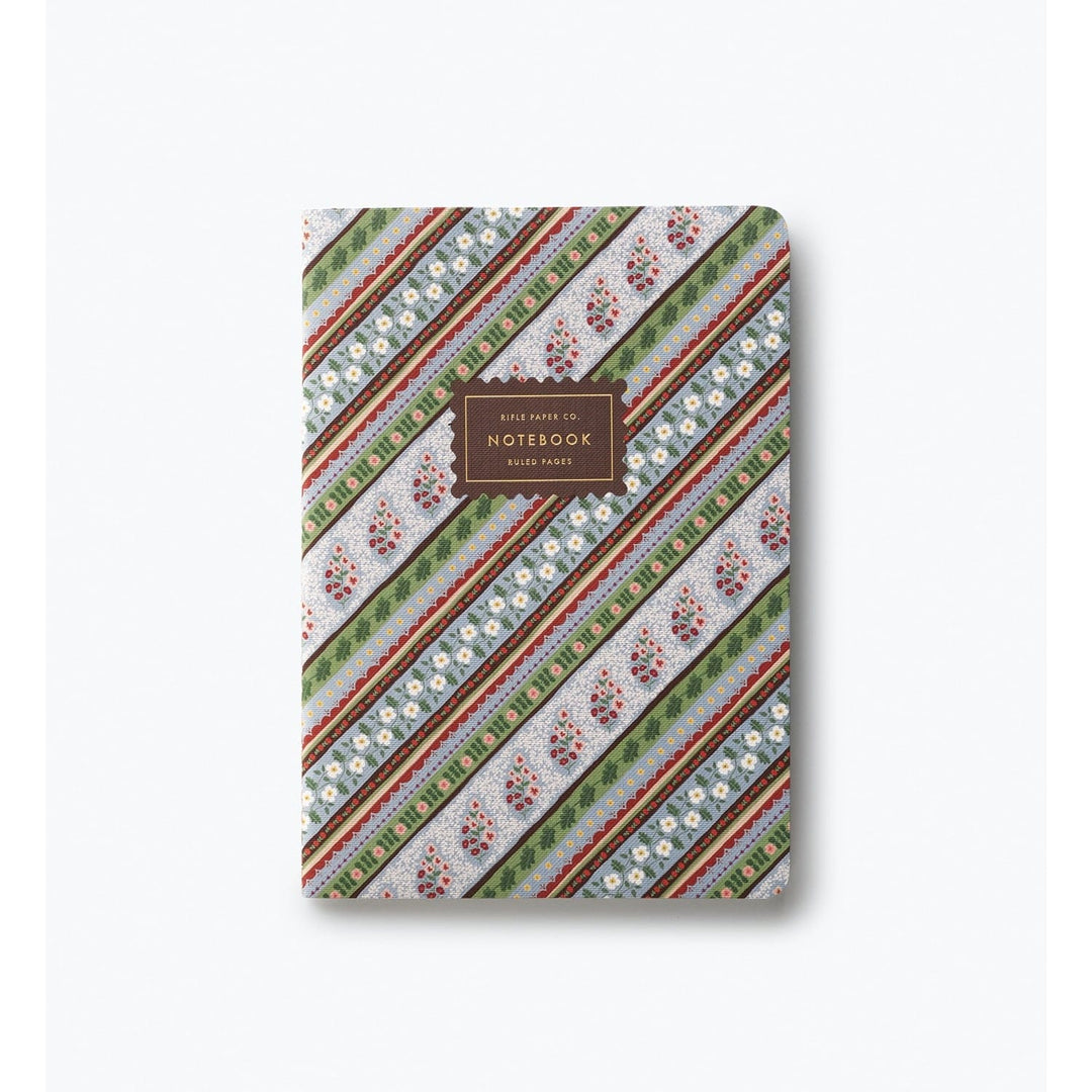 Rifle Paper Co. Paper Assorted Set of 3 Paisley Notebooks