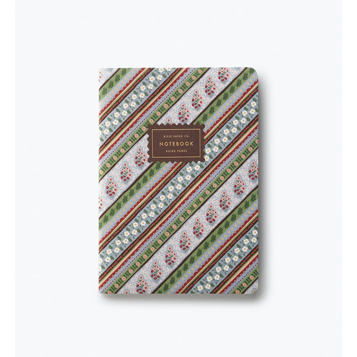 Rifle Paper Co. Paper Assorted Set of 3 Paisley Notebooks