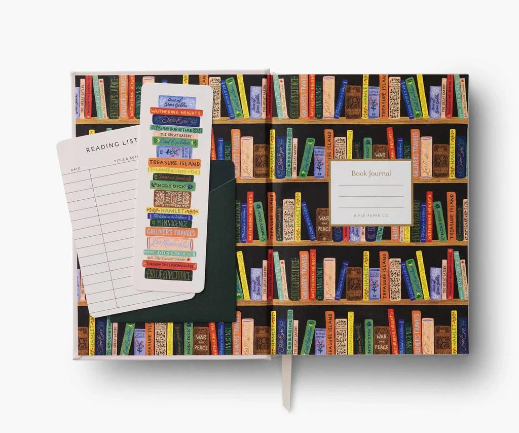 Rifle Paper Co. Paper Book Club Embroidered Book Journal