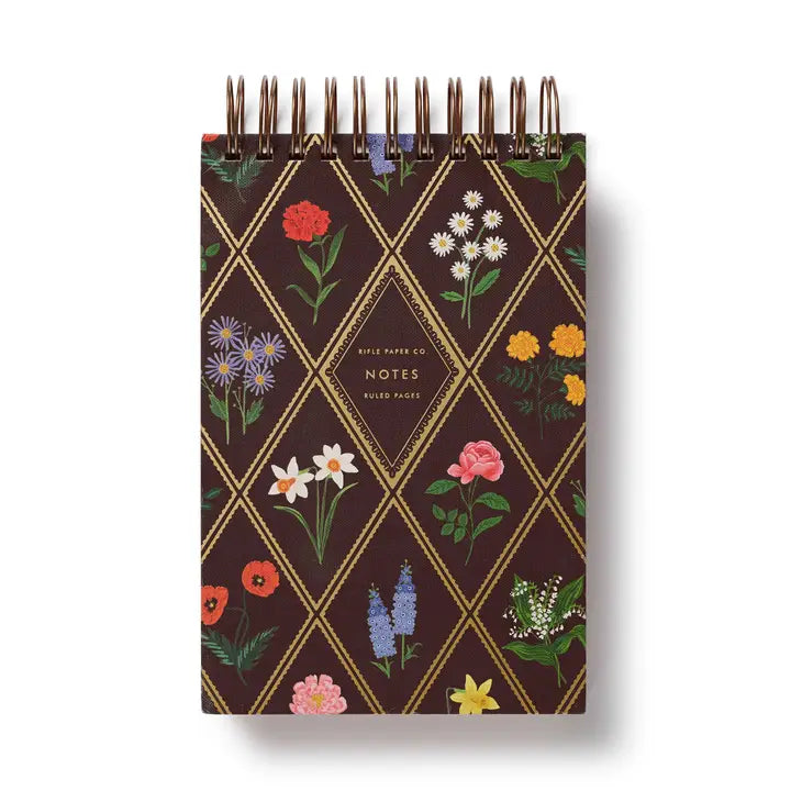 Rifle Paper Co. Paper Garden Study Desktop Spiral Notepad