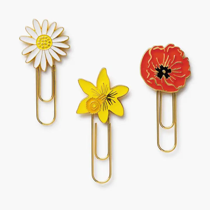 Rifle Paper Co. Paper Garden Study Enamel Paper Clip Set