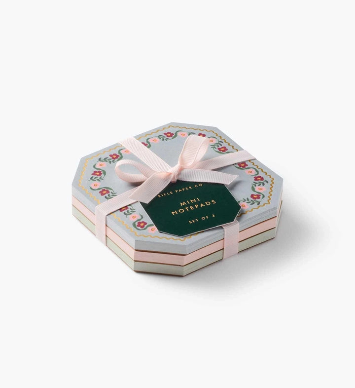 Rifle Paper Co. Paper Gemma Mini Set of 3 Notepads