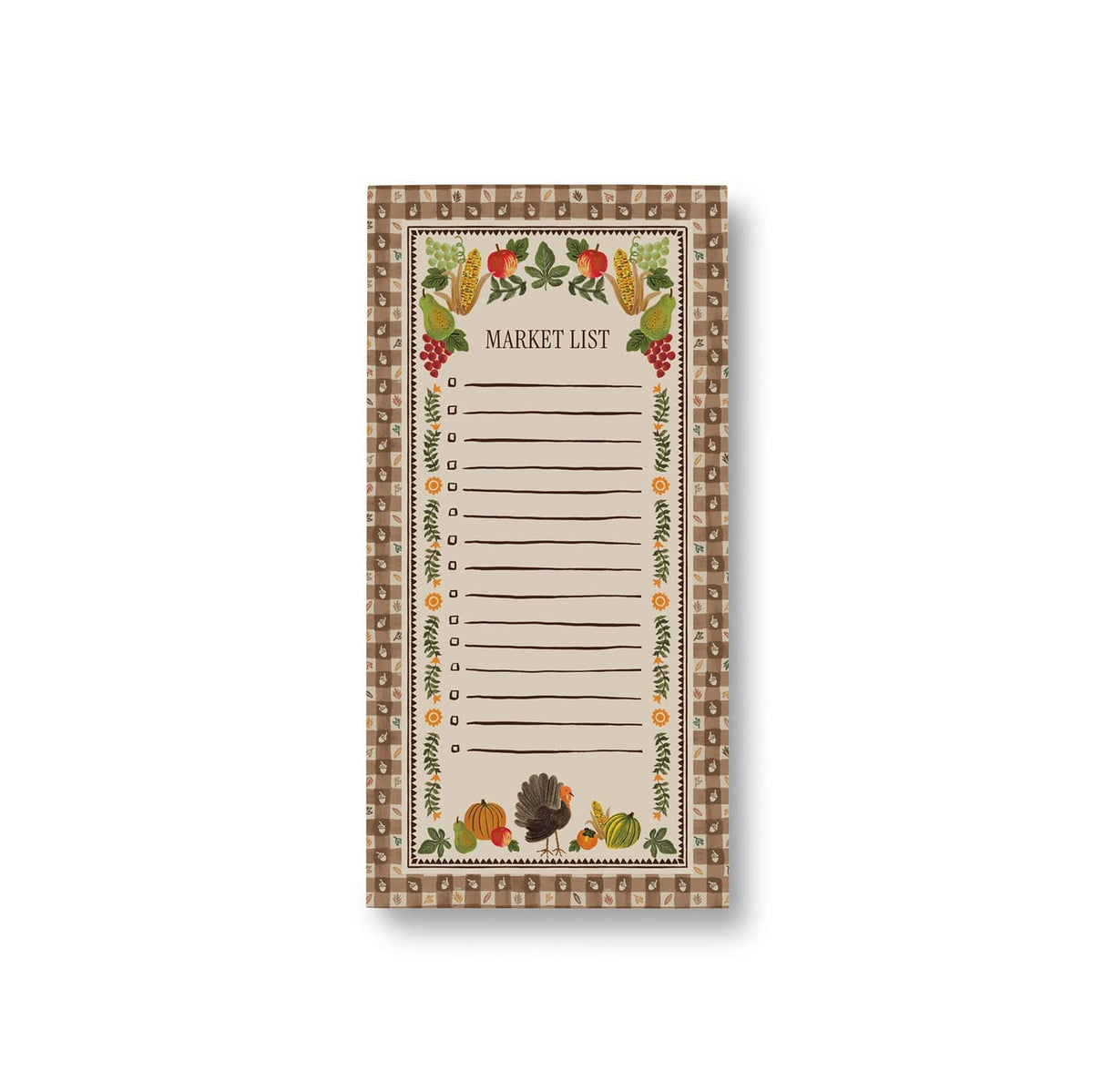 Rifle Paper Co. Paper Harvest Gingham Market Pad