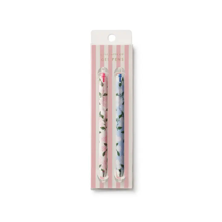 Rifle Paper Co. Paper Hydrangea Gel Pen Set of 2