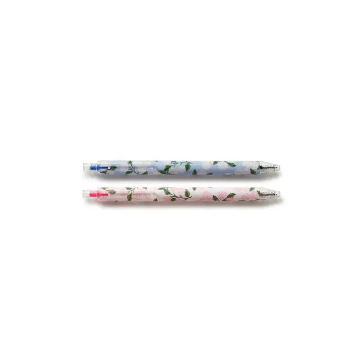 Rifle Paper Co. Paper Hydrangea Gel Pen Set of 2