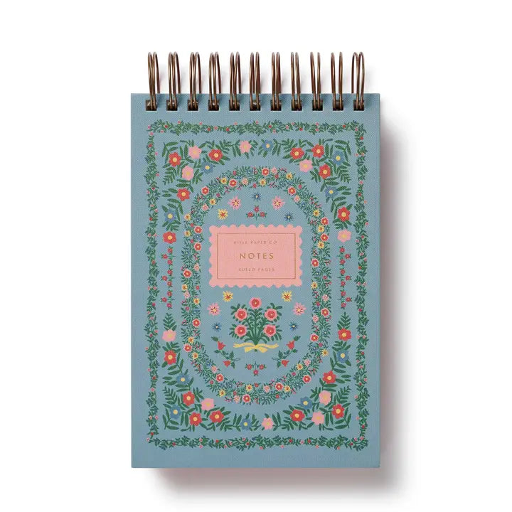 Rifle Paper Co. Paper Rosette Desktop Spiral Notepad