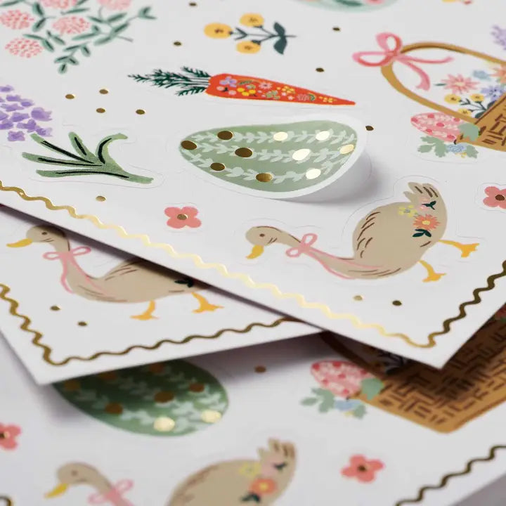 Rifle Paper Co. Paper Spring Farm Easter Sticker Set