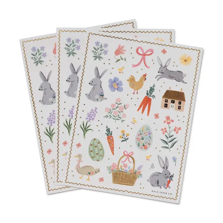 Rifle Paper Co. Paper Spring Farm Easter Sticker Set