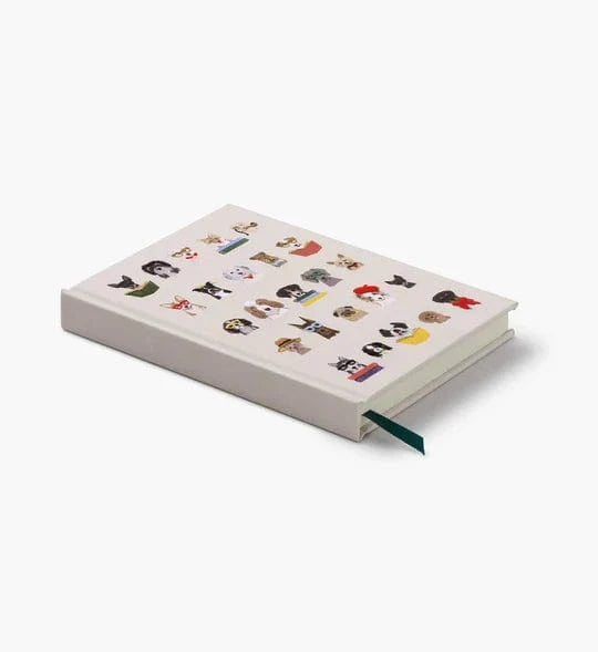 Rifle Paper Co. Paper Studious Dogs Embroidered Journal