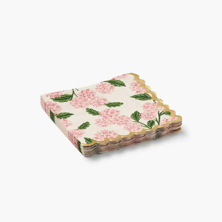 Rifle Paper Co. Party Pink Hydrangea Cocktail Napkins