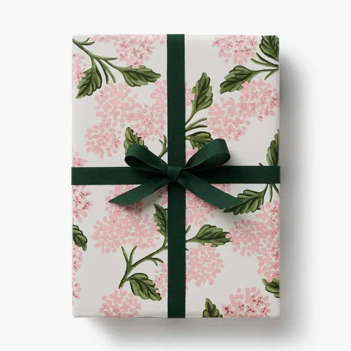 Rifle Paper Co. Party Pink Hydrangea Continuous Roll