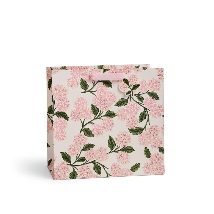 Rifle Paper Co. Party Pink Hydrangea Large Gift Bag