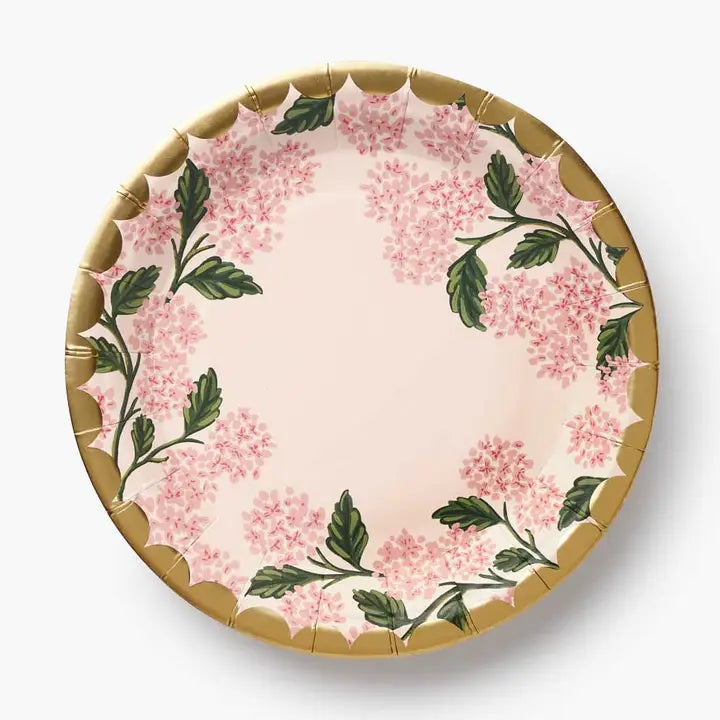 Rifle Paper Co. Party Pink Hydrangea Small Plates