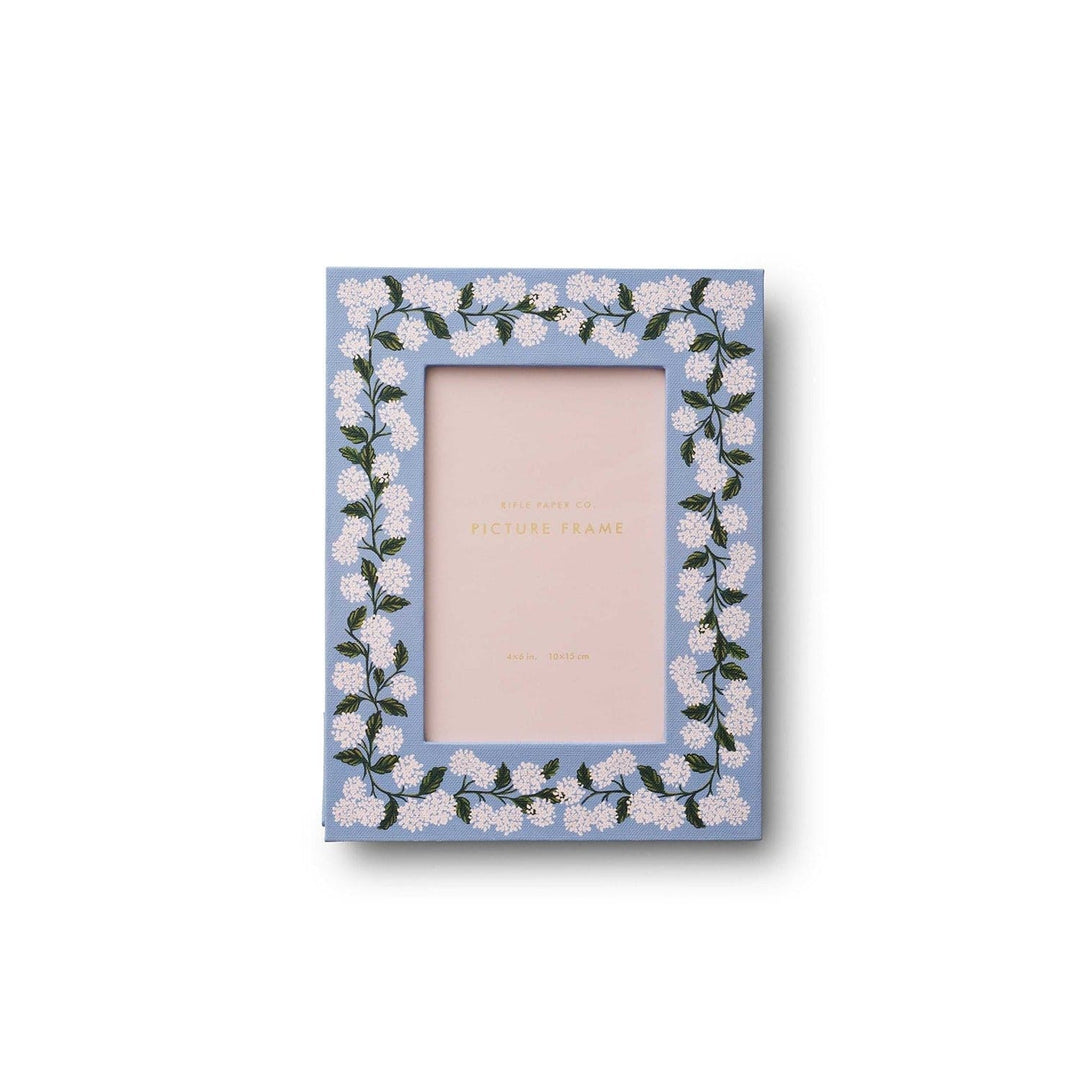 Rifle Paper Co. Picture Frame Hydrangea Paper Wrapped Picture Frame