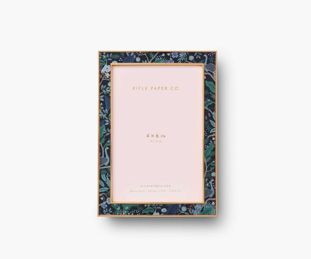 Rifle Paper Co. Picture Frames Peacock 4x6 Picture Frame