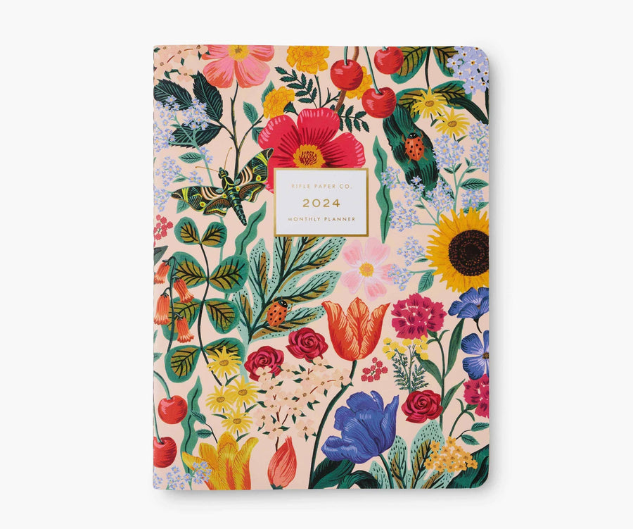Rifle Paper Co. Planner 2024 Blossom 12-Month Monthly Planner