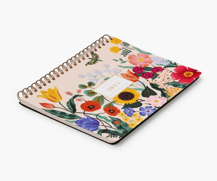 Rifle Paper Co. Planner 2024 Blossom 12-Month Top Spiral Planner