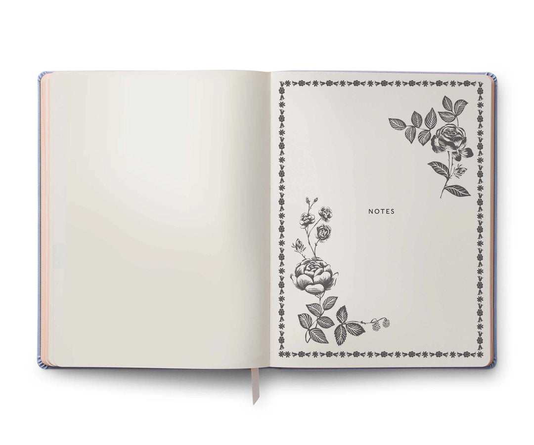 Rifle Paper Co. Planner 2025 English Rose 12-Month Bookbound Planner