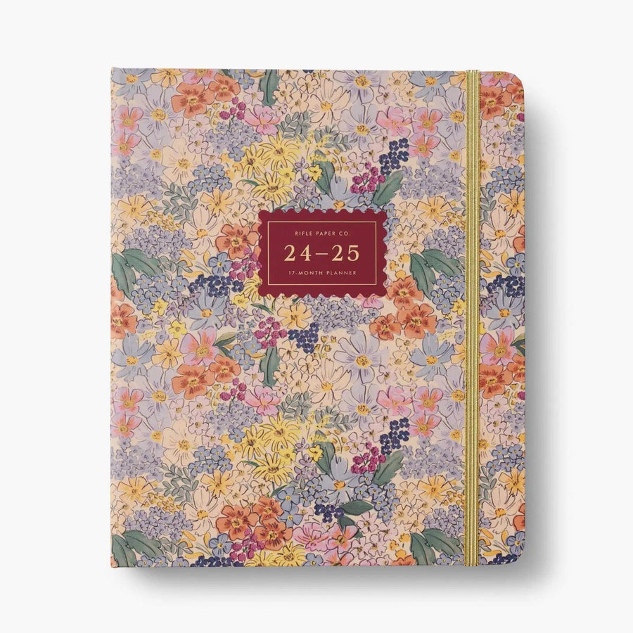 Rifle Paper Co. Planner 2025 Mimi 17-Month Covered Spiral Planner