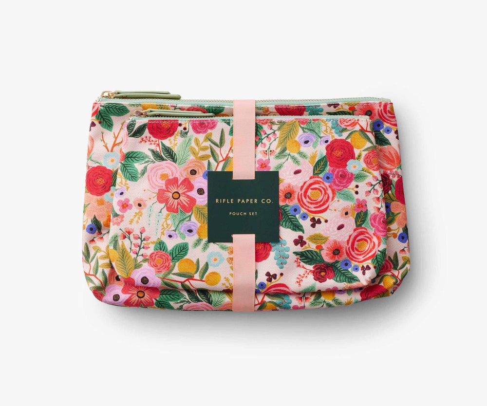 Rifle Paper Co. Pouch Garden Party Zippered Pouch Set