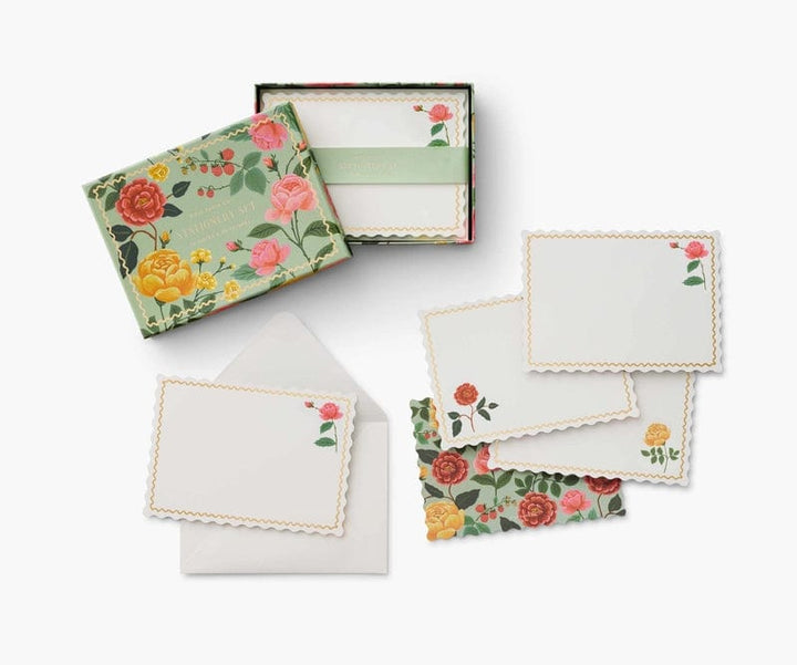 Rifle Paper Co. Stationery Set Roses Stationery Set