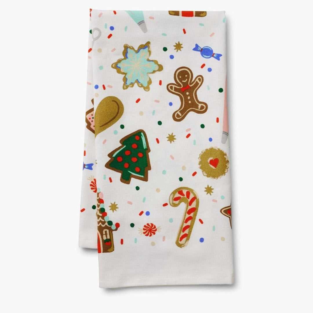 Rifle Paper Co. Tea Towel Christmas Cookies Tea Towel