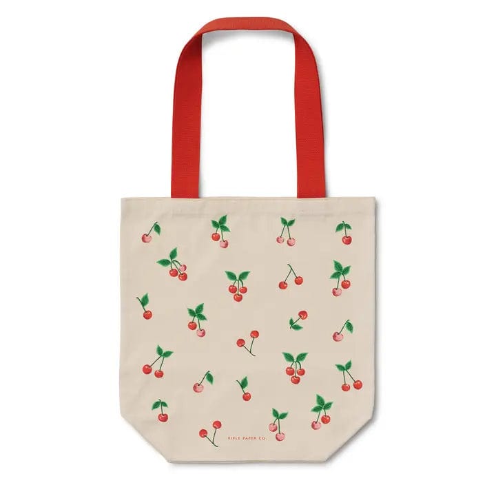 Rifle Paper Co. Tote Bags Cherries Canvas Tote Bag